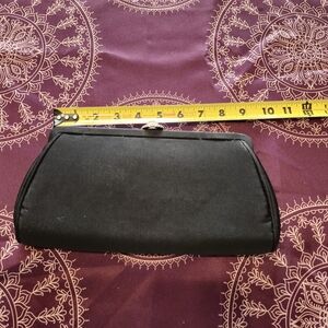 Vintage Rare Elegant Black And Powder Ballet Punk Clutch
